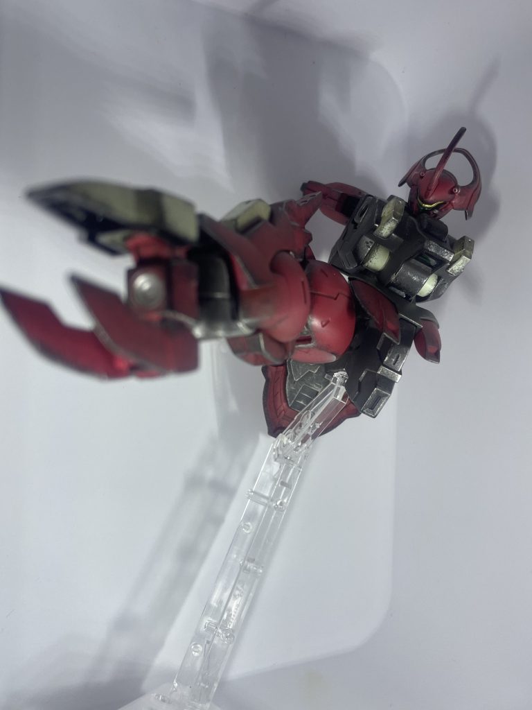 作成途中に撮影したお気に入りの1枚です。武装てんこ盛りの機体も好きなんですが、大破した状態でも戦い続ける感じも大好きなんです!笑最後までご覧頂き、ありがとうございました。もしお時間があれば他の作品も見てください♪