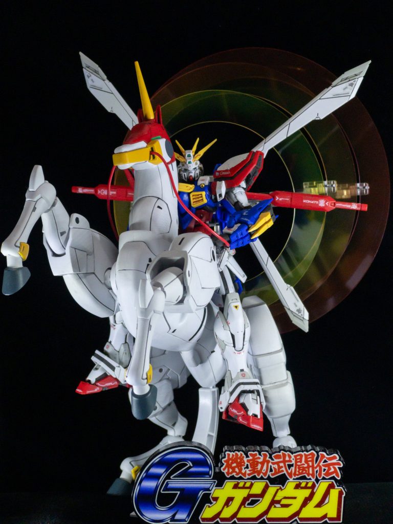 風雲再起アクリルロゴディスプレイと共に。