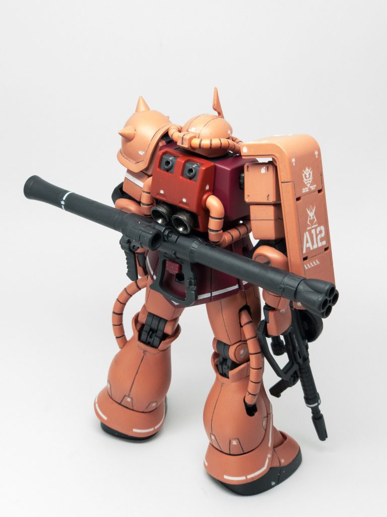 シャア専用ザクII(リヴァイブ)–4枚目/制作者：ツナロウ
