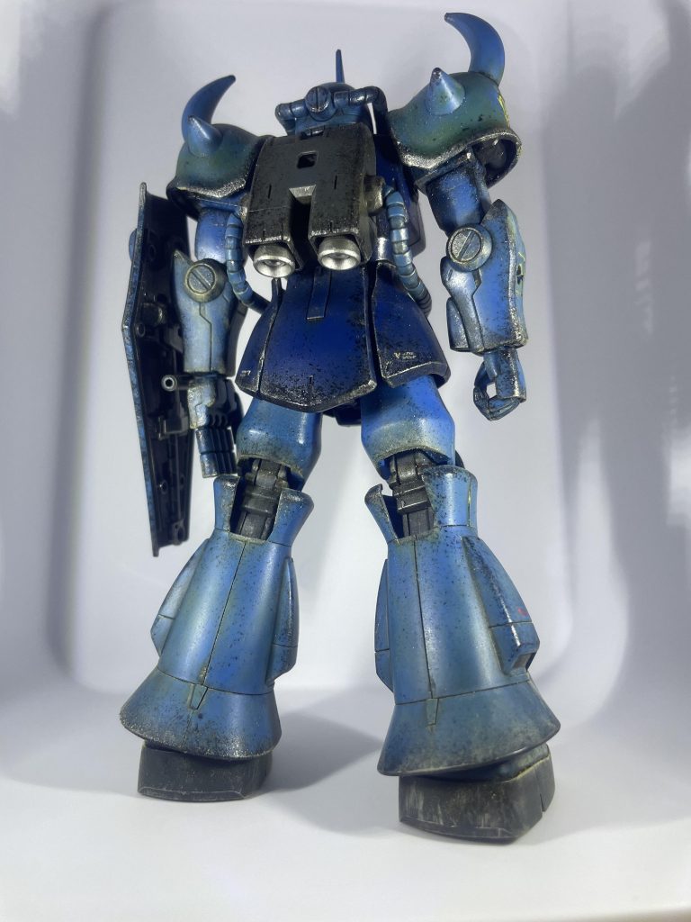 成形色仕上げ&ウェザリングの簡単フィニッシュ。