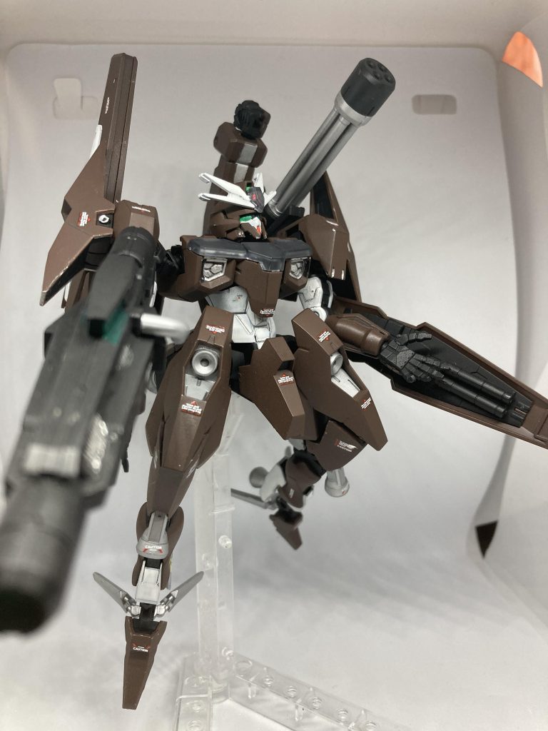 ビームガトリングを展開。