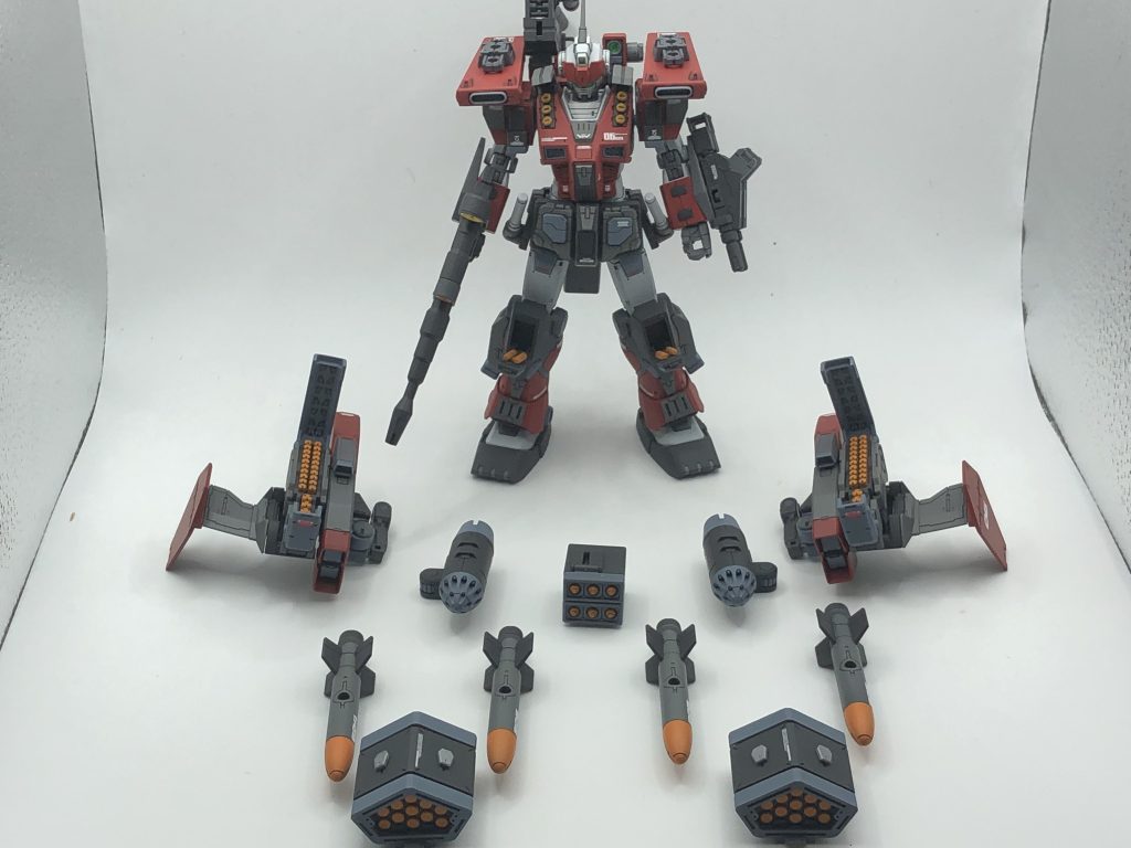 本機のミサイル装備達