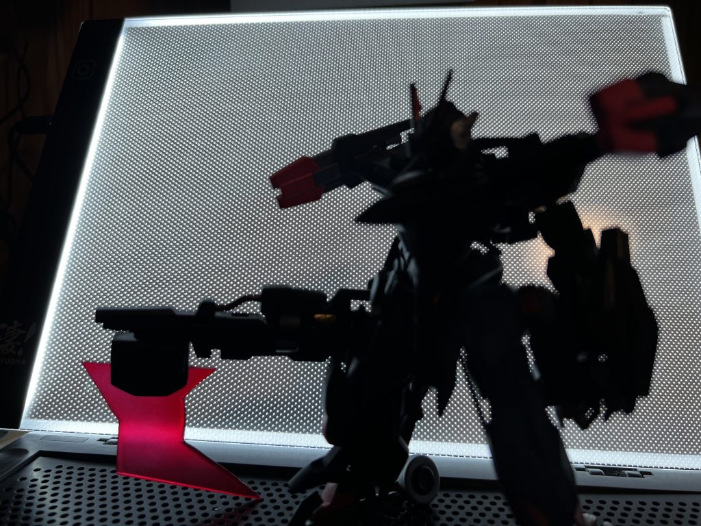 これからもいろんなプラモをさわっていろんな機体を作ってみたいなです。次回作はもうほとんどできているので完全に仕上がったら投稿します!最後に次回紹介の機体を一枚それではまた覗いてもらえると嬉しいです( ^∀^)