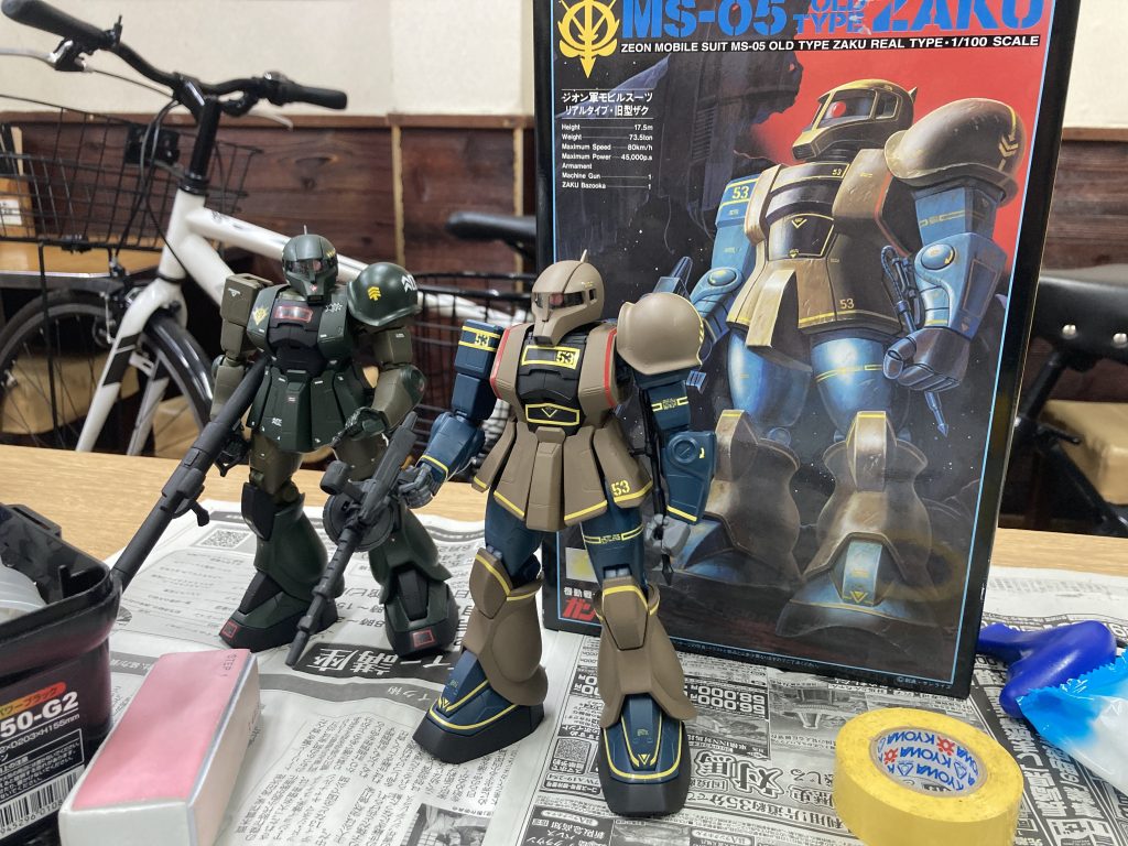 これは胸とお腹と膝の黄色ラインが太すぎると感じたのでやり直しました💦