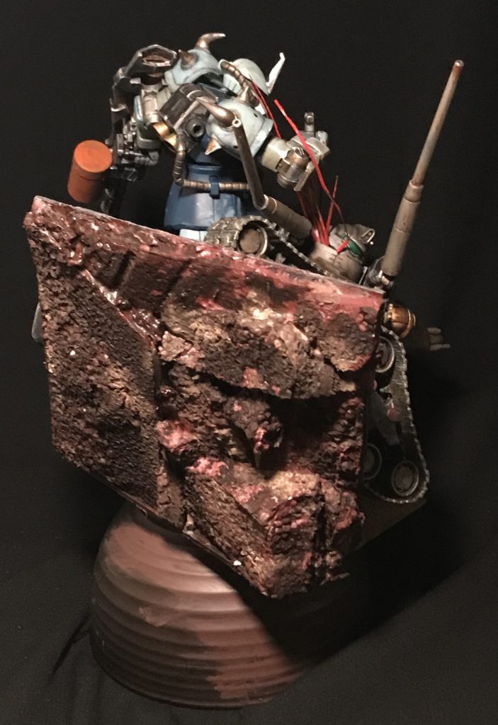 背面2発泡スチロールの切れ端を張って適当に作る