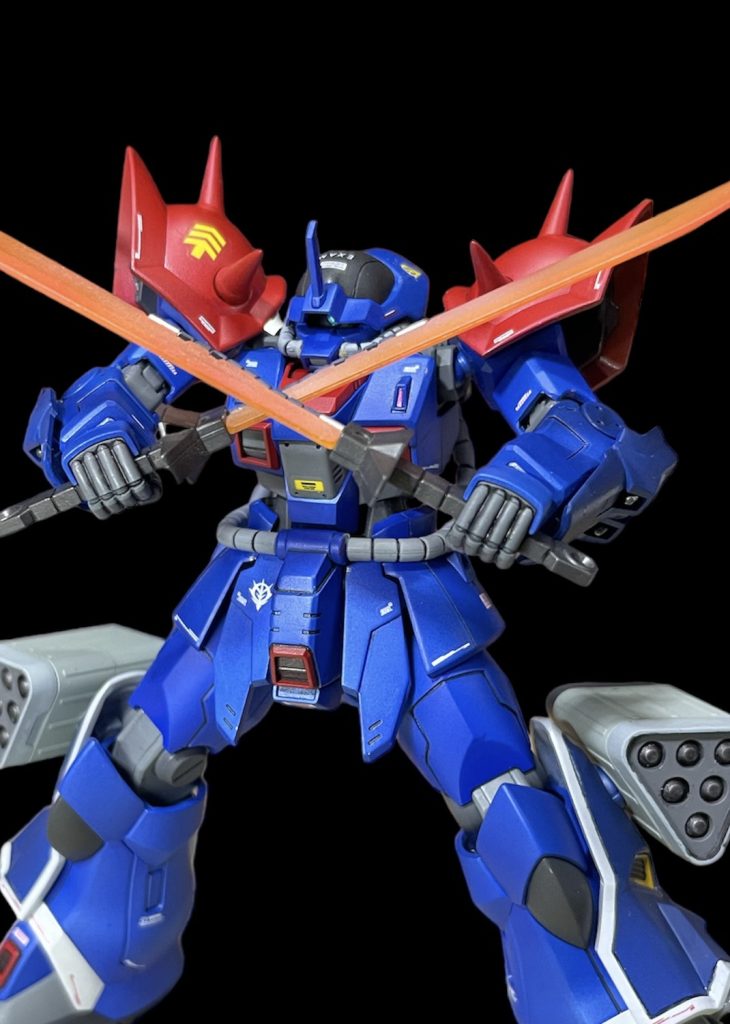 ヒートソードはホワイトとクリアレッドでグラデーションにしてみました☺️