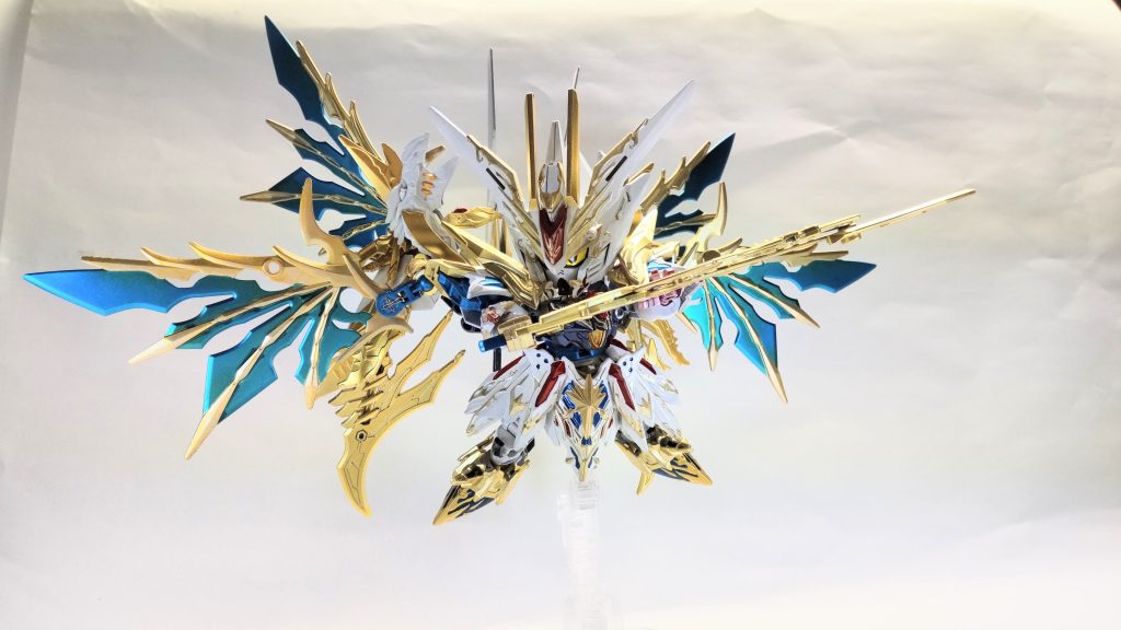 「これで元のお前に戻れ!!」サンオリジネイトの力をソルキャリバーに纏わせてイージスに斬り掛かると、イージスの体が白い光に包まれる。そして………次回に続く!