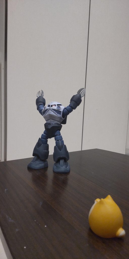 あー、疲れた。ファーストのMSは味があって楽しいです(^^)