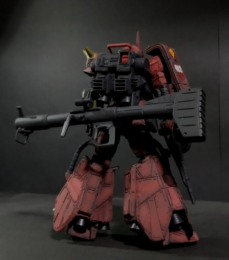 ジャイアントバズーカを少し大きく持ったので迫力がありますね🥰