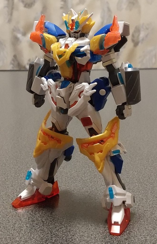 気合(クリアパーツ)をちりばめてと