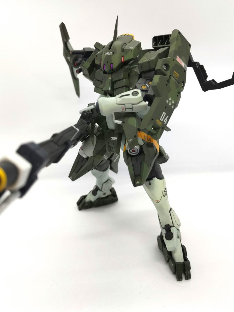 HGBF　ストライカー　ジンクス　(スプリッター迷彩風味)–2枚目/制作者：inagu 51