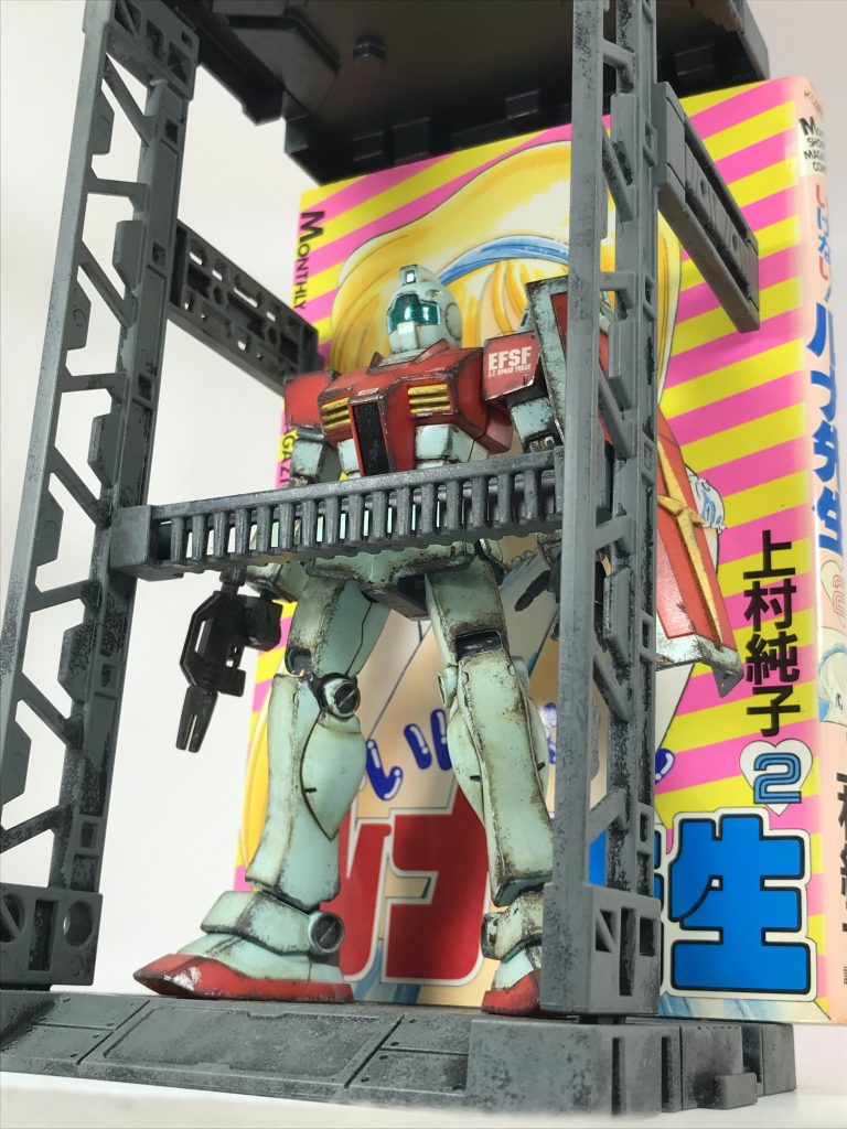 出た〜っ 色っぺ〜❤︎今にもジムが動き出しそうな…この迫力…!ルナ先生のおかげで…お台場にあるガンダム立像以上のリアリティを感じる萌えろ俺の小宇宙(コスモ)!!でえ〜っ ブーッ(鼻血)