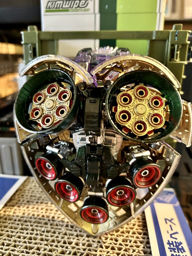 バーニア萌え。美しい。