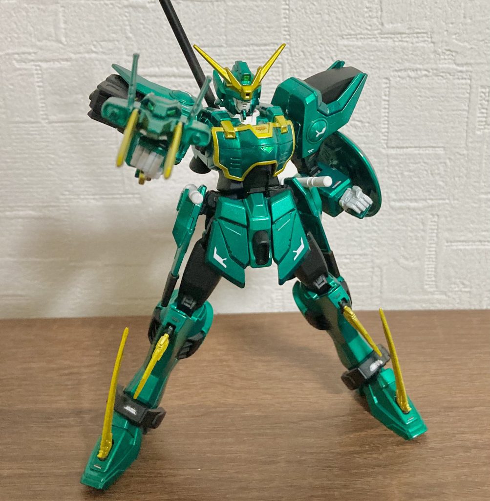 廬山昇龍覇。パイロットにより、威力が変わるシェンロン紫龍最大の奥義。パイロットが弱ければ、出すことも出来ません。メインカメラを切ると威力が上がるらしい。