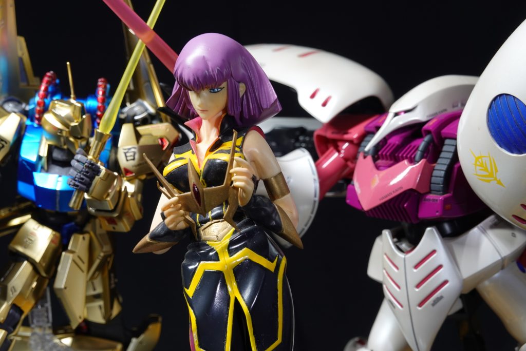 ハマーン様はアップすると粗が目立つので拡大しないように!