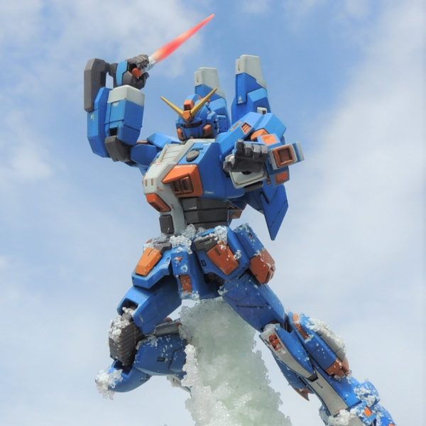 1/144水中型ガンダム(ヴィネット仕上げ)