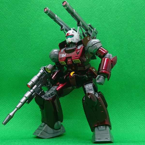 ガンキャノン　カイ搭乗機(ククルス・ドアン版)　メタリック塗装