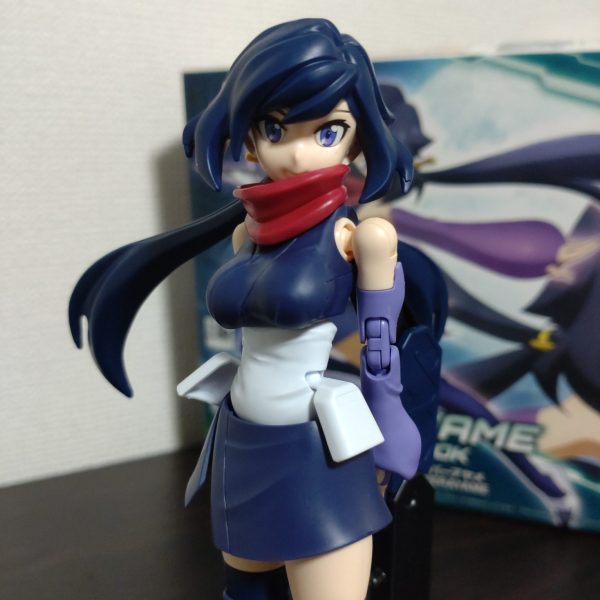 アヤメさん(素組みの姿)