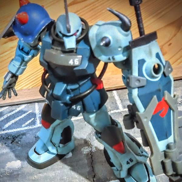 グフカスタムお手軽ウェザリング