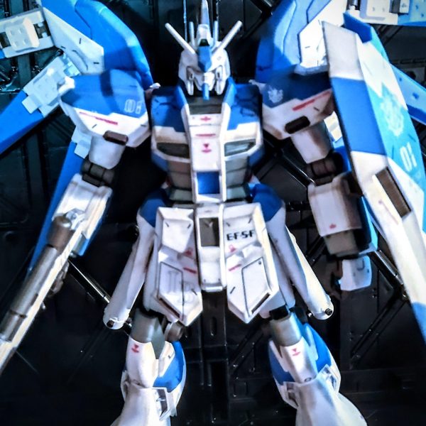 hi-νガンダム(お手軽ウェザリング)🔰初投稿