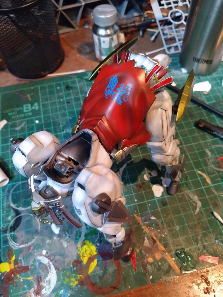 マントや甲冑などはSDWHのリーフガンダムから拝借してます