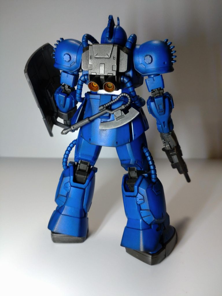 もう少し金属感出しても良かったかも。