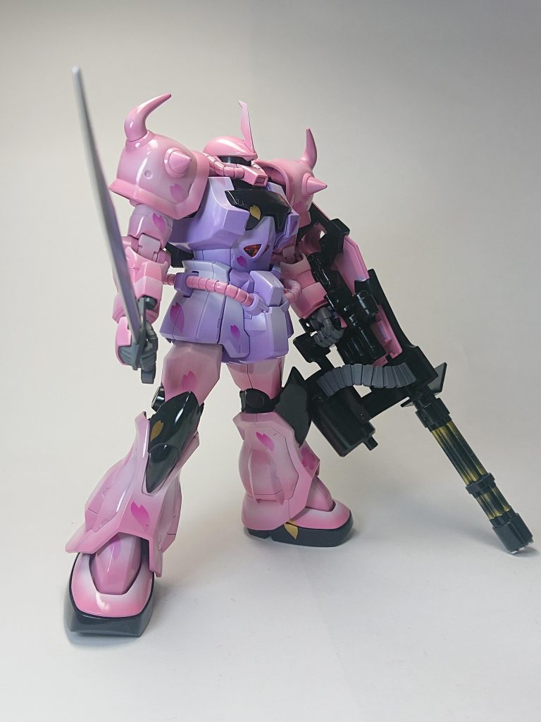 グフカスタム–5枚目/制作者：マイクラ