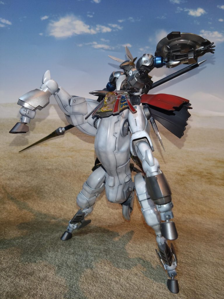 稼働可能に改造した風雲再起のバランスが良く、スタンド無しでも立ち上がれした。　　　　　　　　　　　嬉しい誤算😁