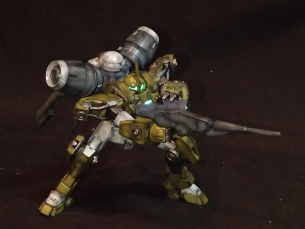 可動域も良く、割とすんなりポージング出来ました