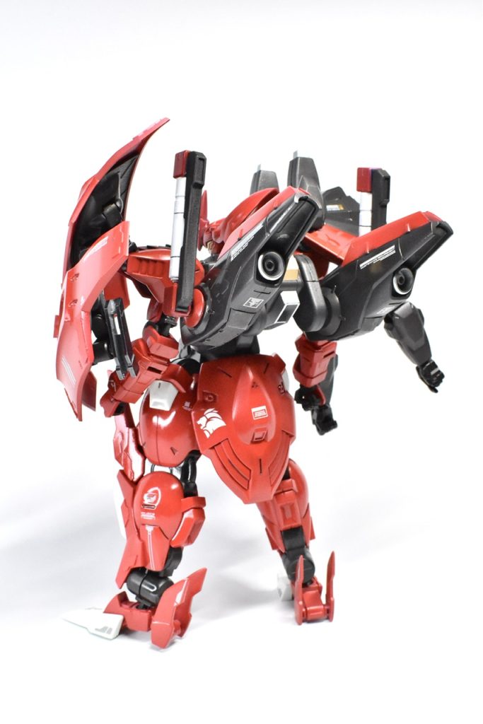 バックパックはミラソウルス社製フライトユニットにトーリスリッターのパーツをミキシングしています。