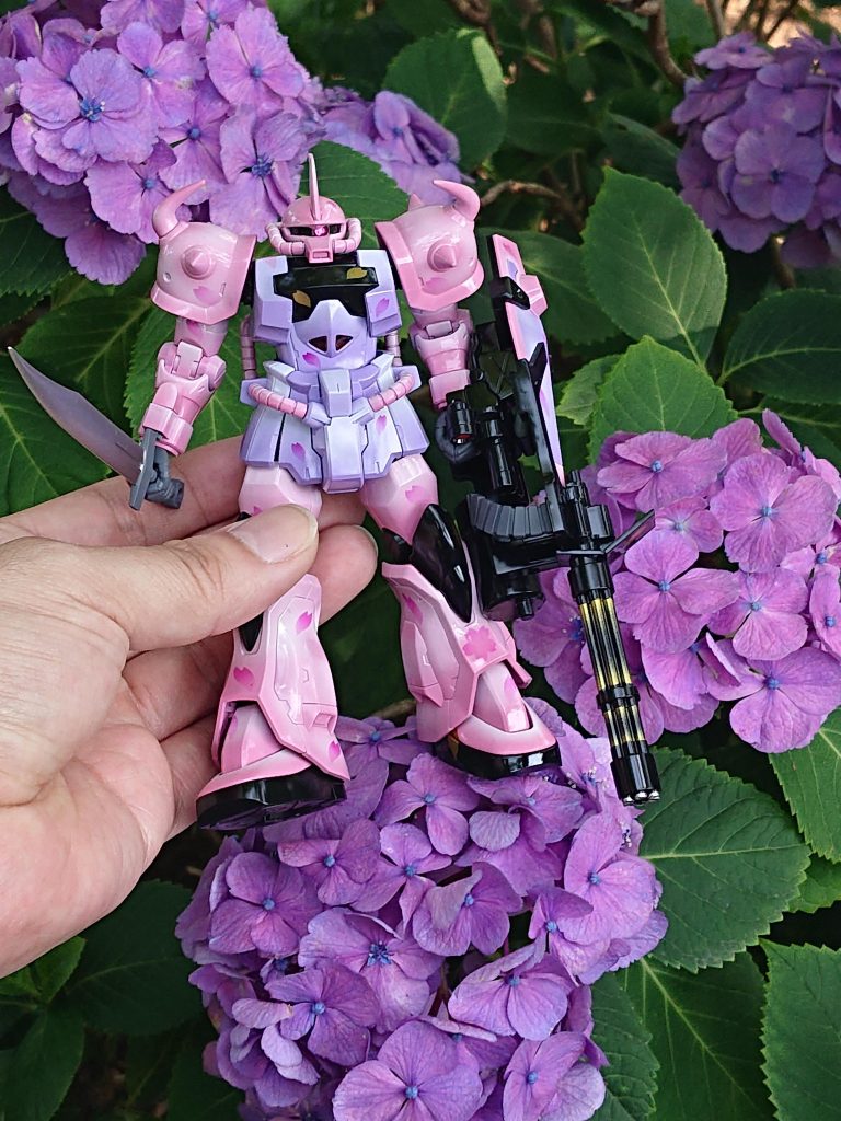 グフカスタム–6枚目/制作者：マイクラ