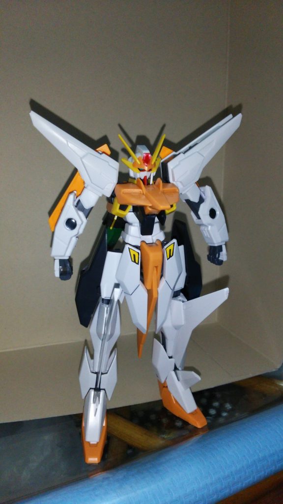 余剰パーツでもを1機、創って見ました😊此方はあえて、墨入れなどを最小限にしてサッパリとした味に仕上げました🎵