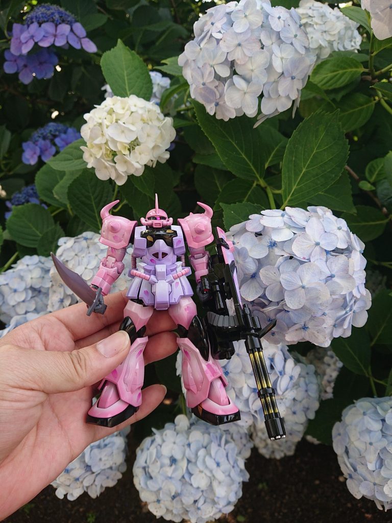 グフカスタム–8枚目/制作者：マイクラ