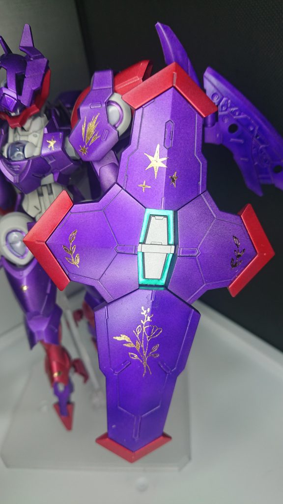 今回一番試してみたかったのがこの転写シールです。ぶっちゃけ、このシールを使って見たくて今作を作ったようなものだったりしますｗ