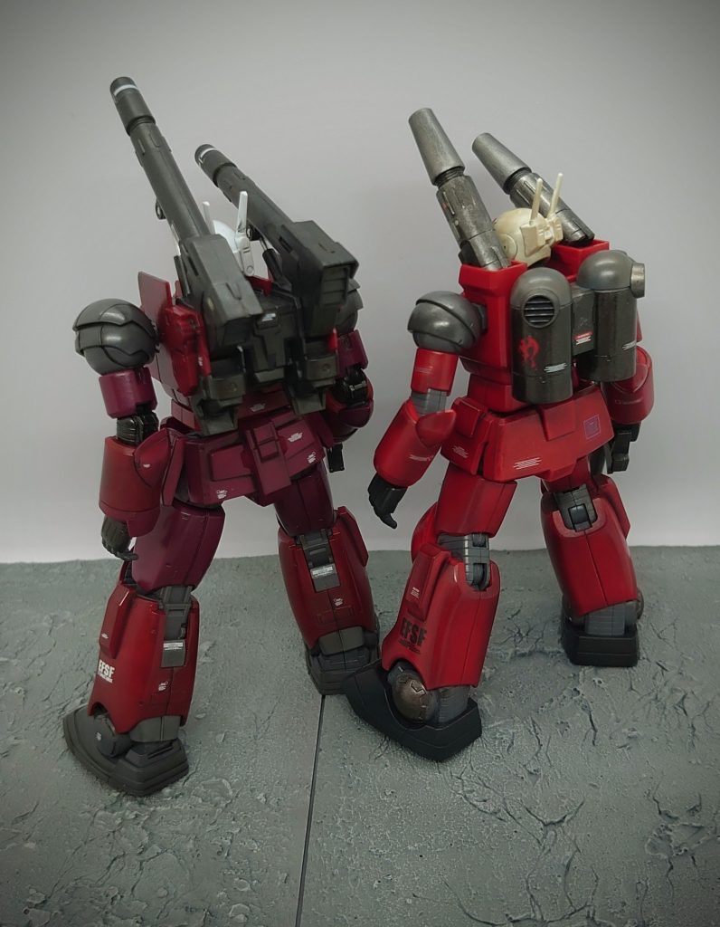 バックショット比較