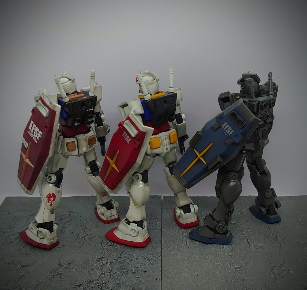 RX78-2 ガンダム(旧HG)ガンプラスターターセット–8枚目/制作者:shuz
