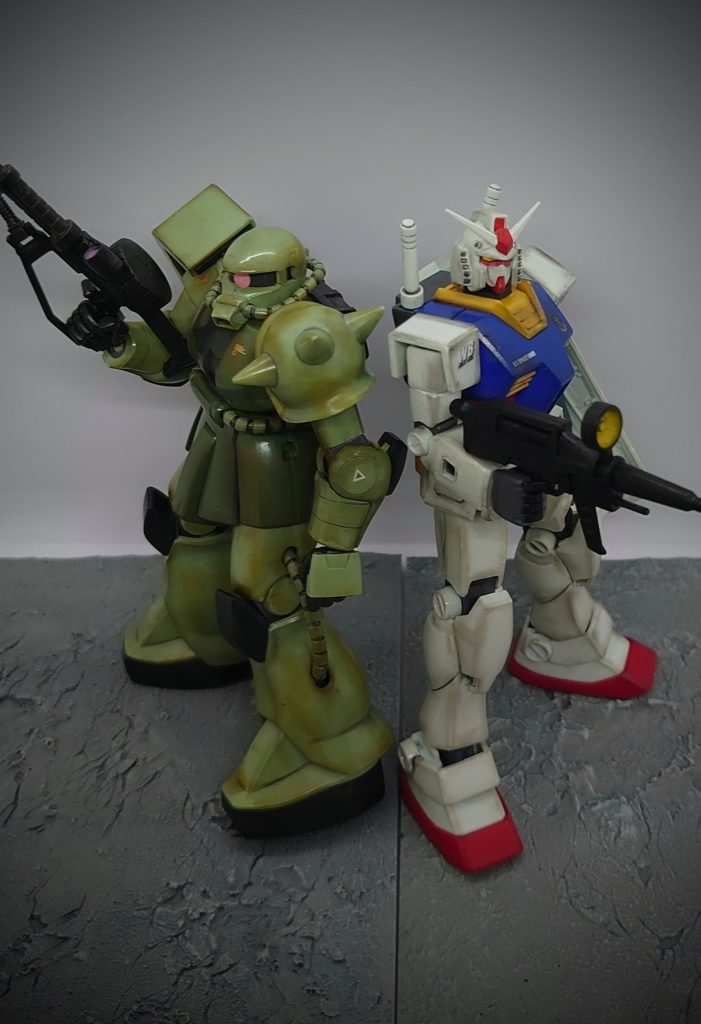 ファーストアニメ準拠スタイルで、なかなか楽しく作成出来ました!