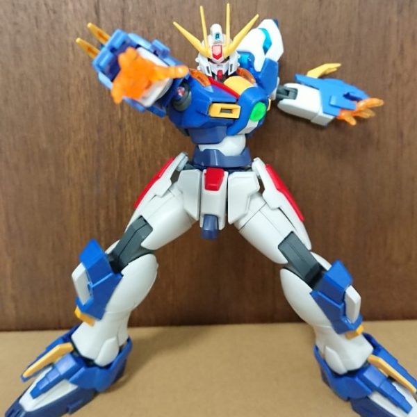 HG ガンプラ ビルドバーニングガンダム 改造 ミキシング 完成品 HG ガンプラ ビルドバーニングガンダム 改造 ミキシング 完成品