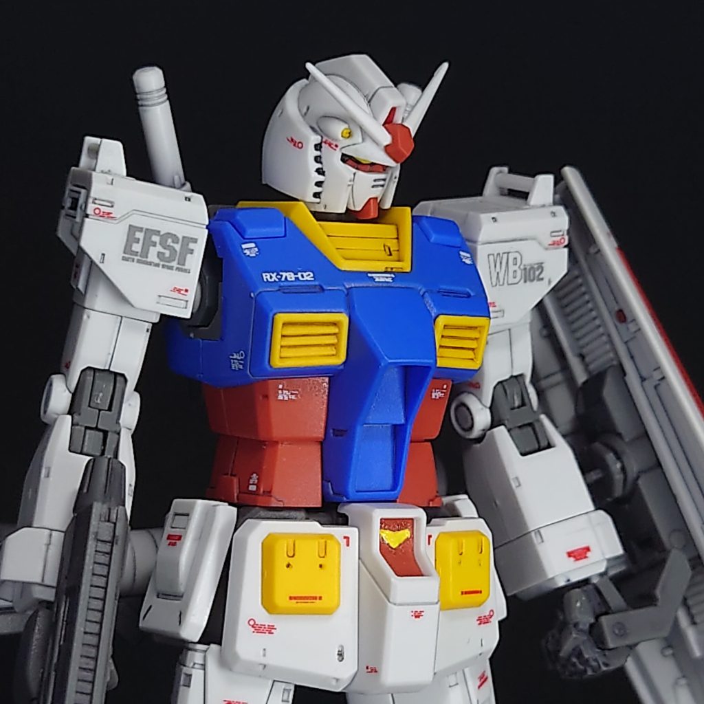 ＨＧ ガンダム(オリジン版)–5枚目/制作者：NAG