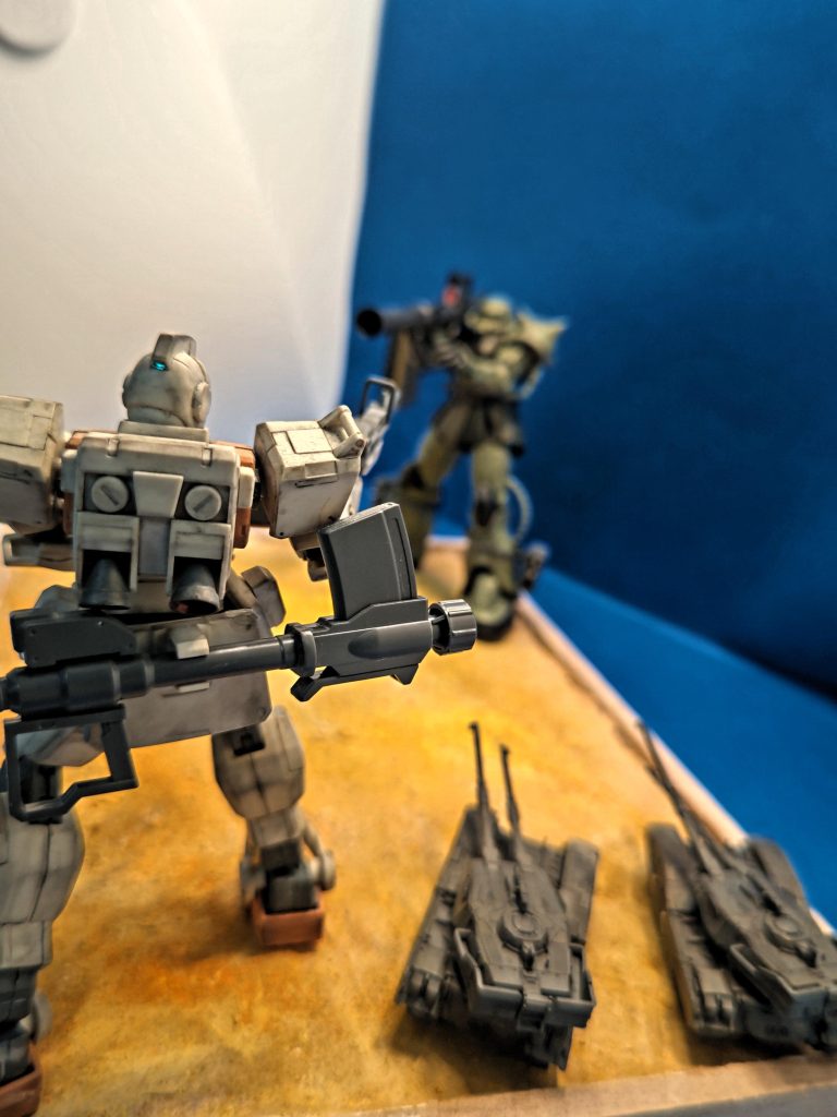 ジオン降下作戦、連邦防衛戦–7枚目/制作者：s.sGUNPLA