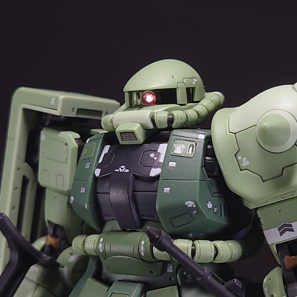 ＲＧ 量産型ザクⅡ｜NAGさんのガンプラ作品｜GUNSTA（ガンスタ）