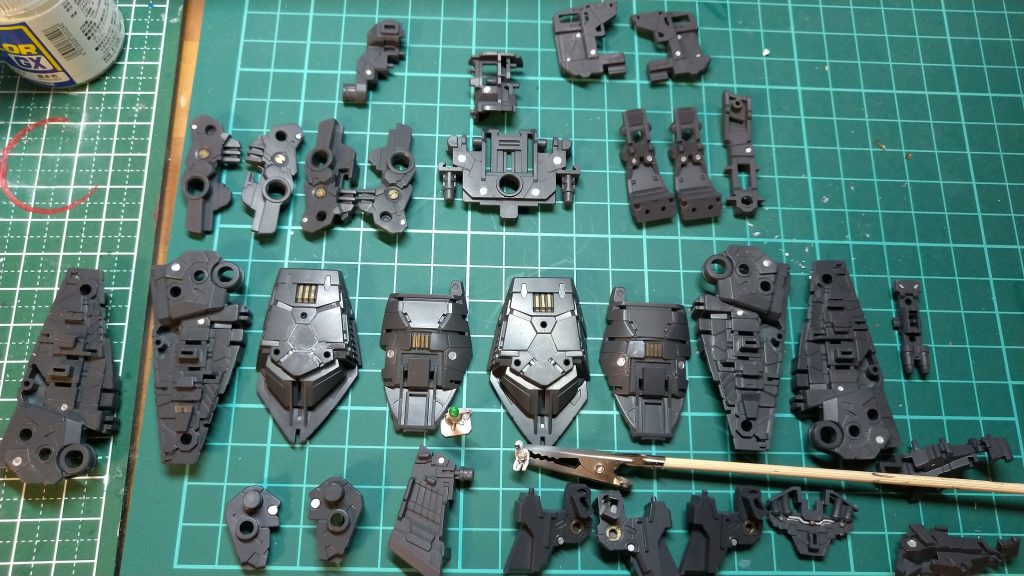 見えなくなるのに、部分塗装してしまいがち。