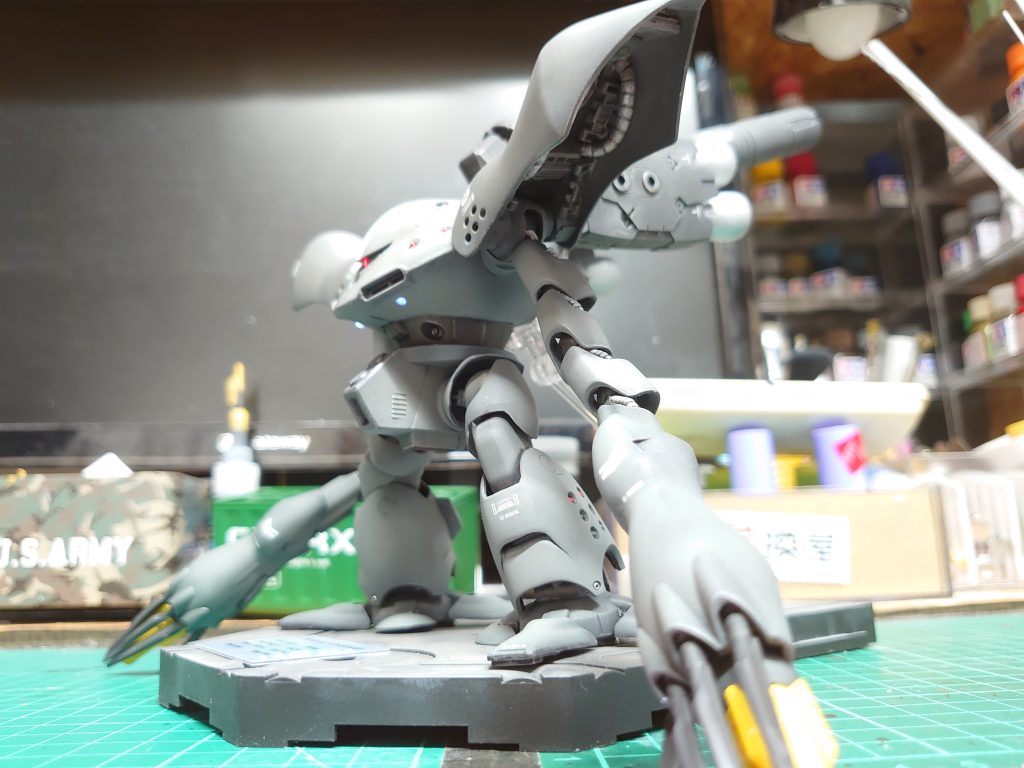 肩アーマー裏は少し小細工しましたが・・・・あまり見えません。