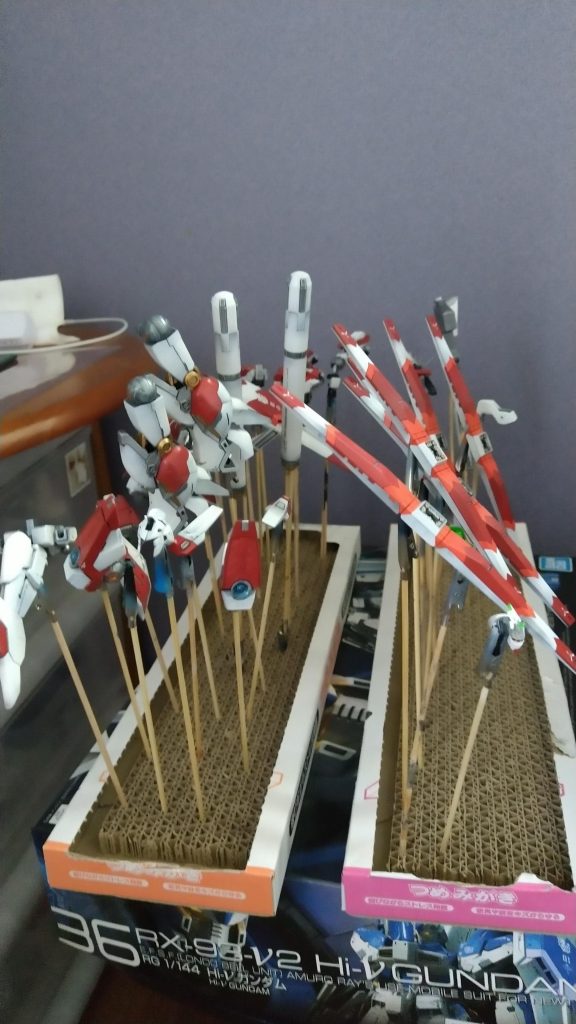 半光沢でトップコートしています。