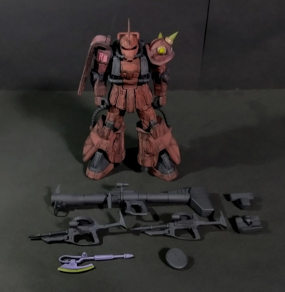 前回の06Sより装備が減ってしまいましたがカッコいいのが正義とゆう事でご勘弁くらさい🙏