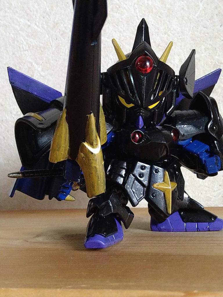 暗黒騎士バーサル騎士ガンダム–2枚目/制作者:ムギタロウ