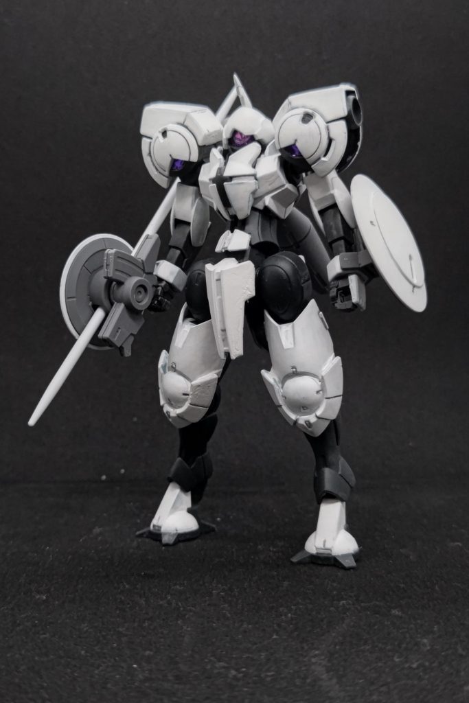 素組みなので特に言うことはありません、書く内容も大してありません。何処にでも居るハインドリーです。ベギルベウやミカエリスを思うと白いハインドリーもなかなかありですね！