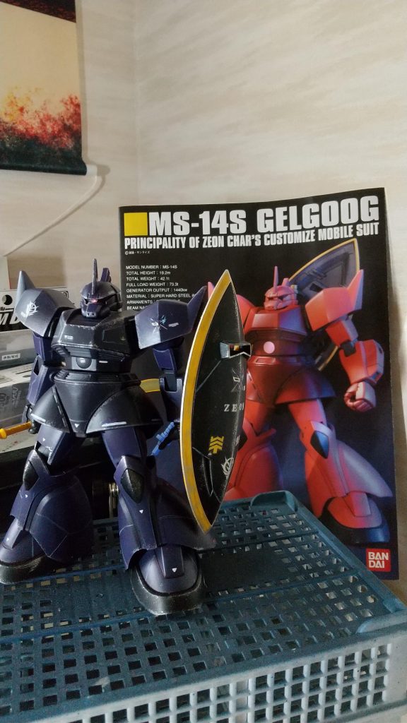 塗装前に写真撮ってなかったので取説と一緒に。最後までご覧いただきありがとうございました