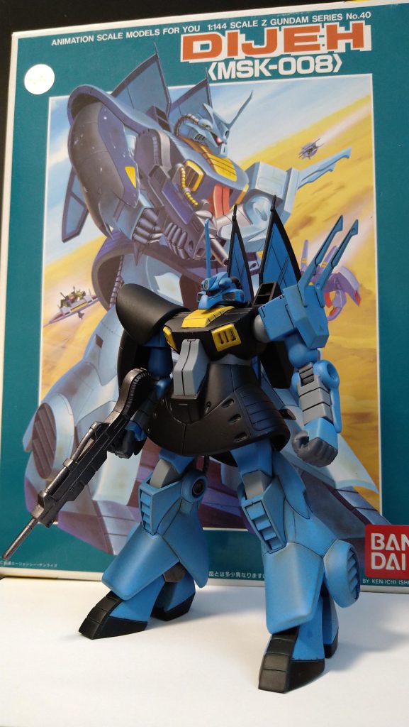 30年以上前向きにのキットですが、このプロポーションの良さにビックリ！