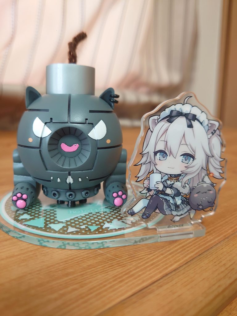 アクスタのSSRBが、乗り込むのに良さそうなサイズ感